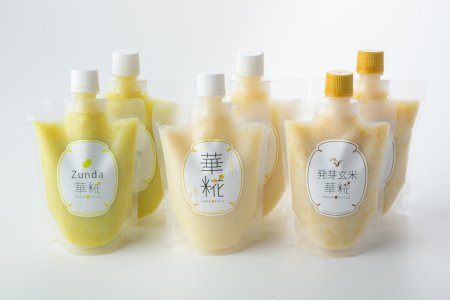 無添加 『華糀 3種 250g × 各2個セット』名物・生甘酒・ノンアルコール・砂糖不使用 島津麹店