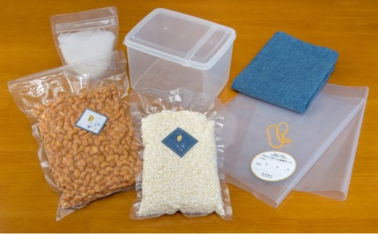 『自分で育てる味噌キット』　完成1.3kg 　【すべて宮城県産・素材】