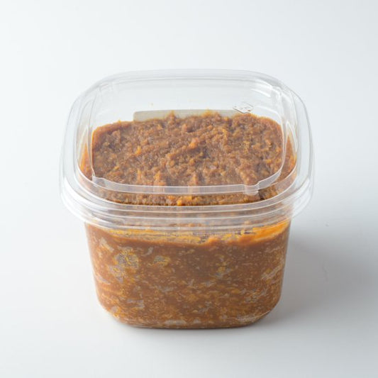 無添加『百年味噌　400g』110年変わらない製法  熟成赤味噌｜だし不要のコク深さ 1年4ヶ月以上熟成 島津麹店